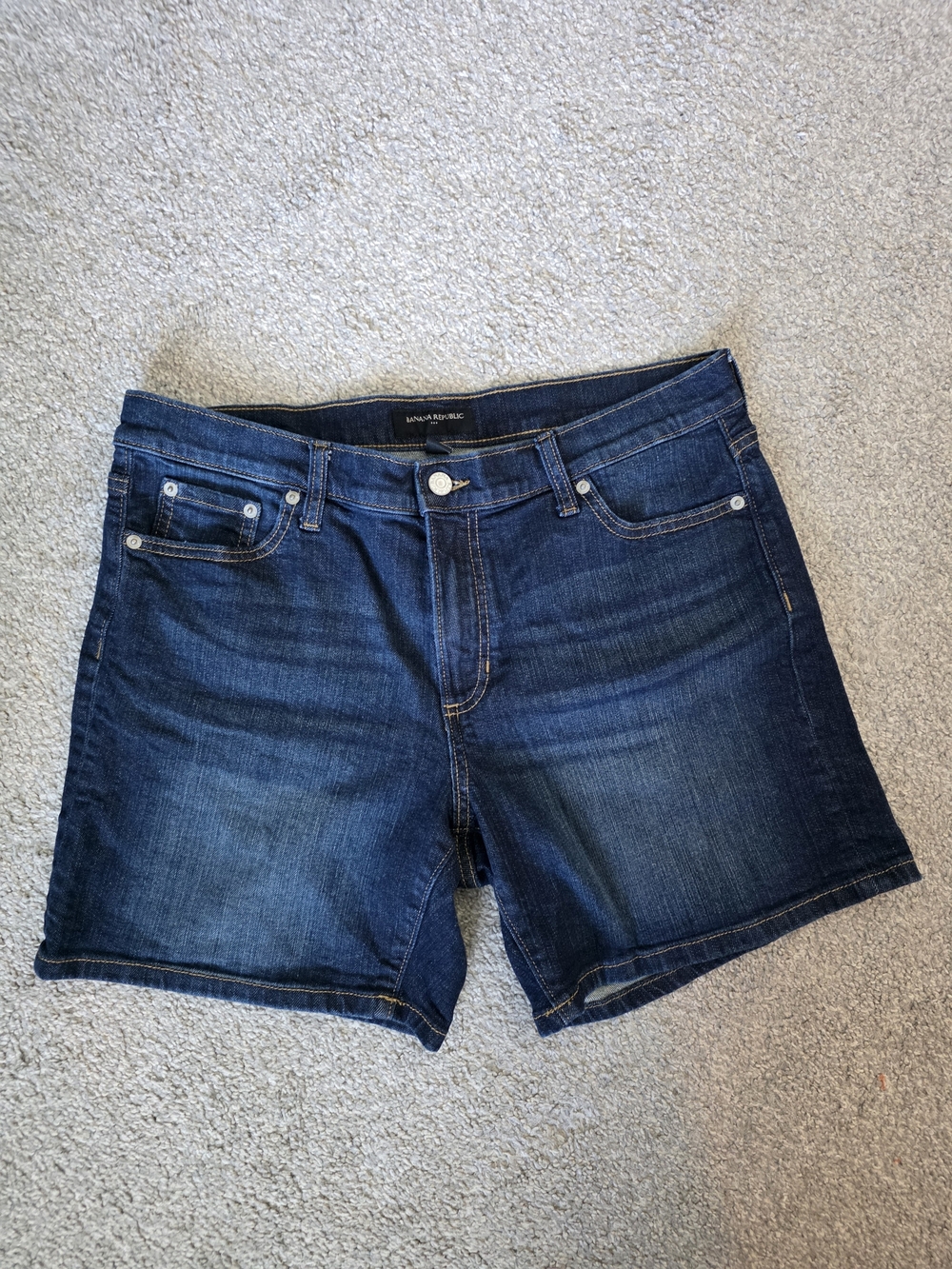 Banana Republic Dark Blue Denim Women’s Shorts